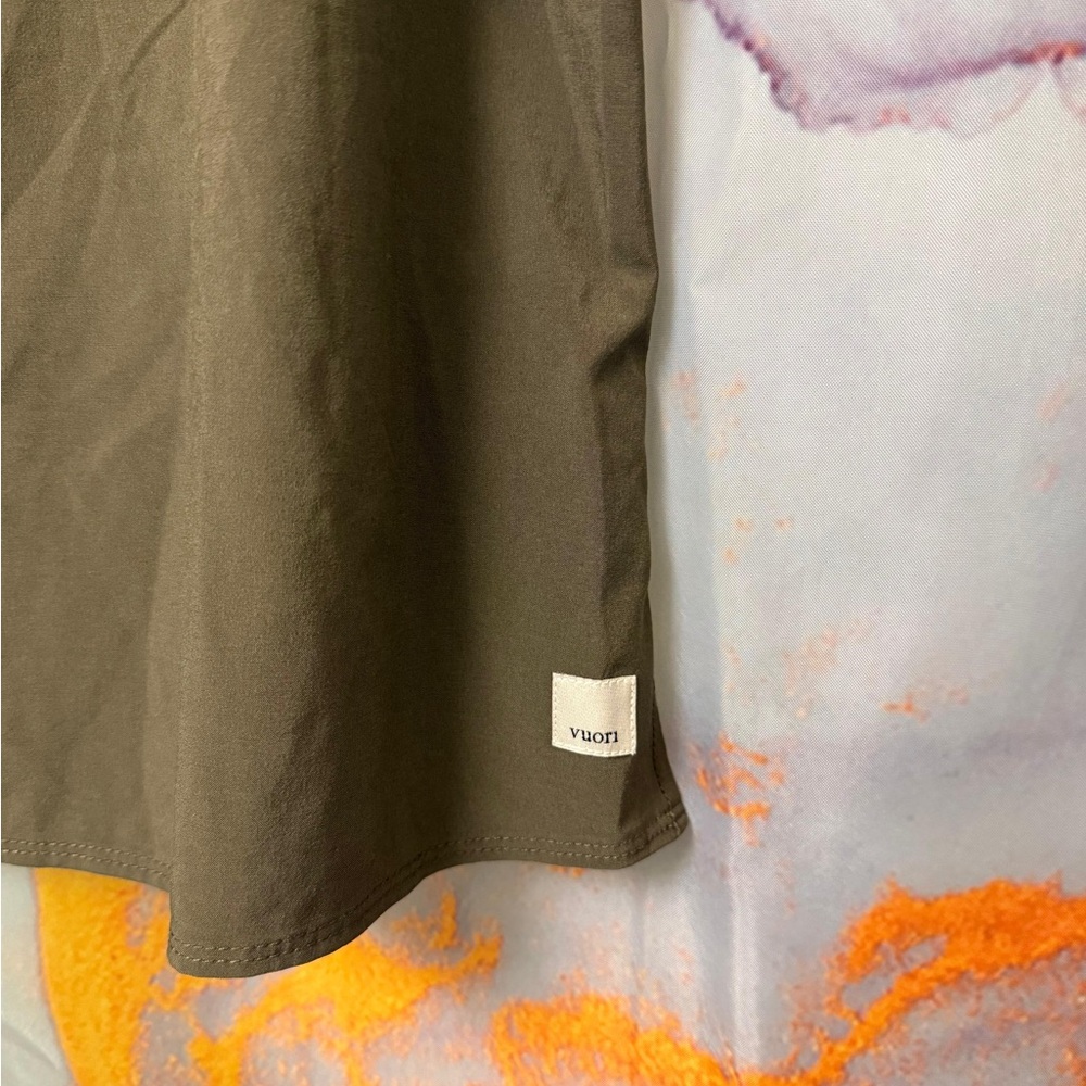Vuori Villa Cami top in Dark Oregano- Size: S - Picture 6 of 9